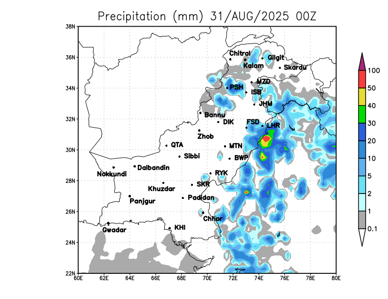 GFS 6 Hourly, Day 1, 0000