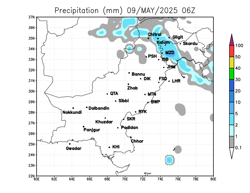 GFS 6 Hourly, Day 1, 0600