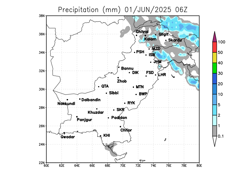 GFS 6 Hourly, Day 1, 0600