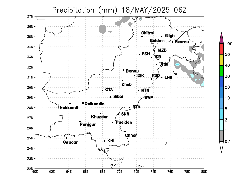 GFS 6 Hourly, Day 1, 0600