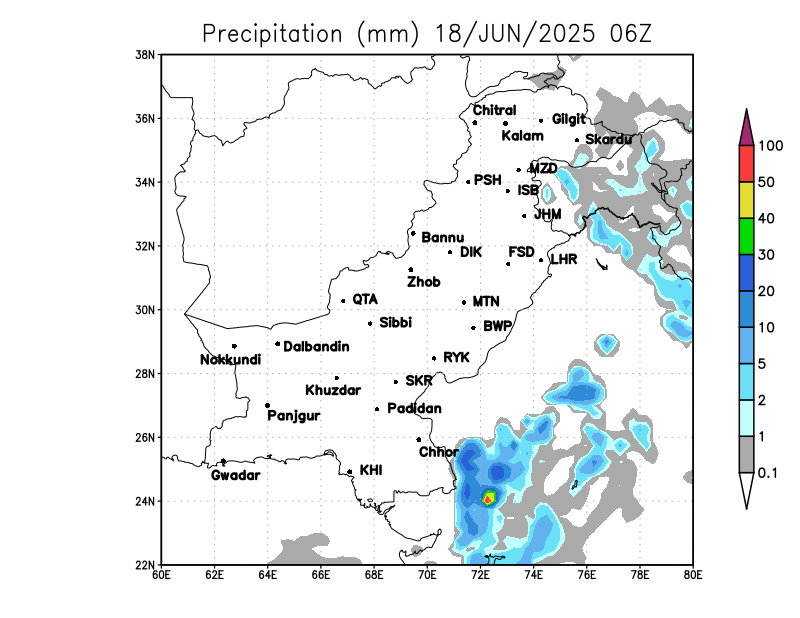 GFS 6 Hourly, Day 1, 0600