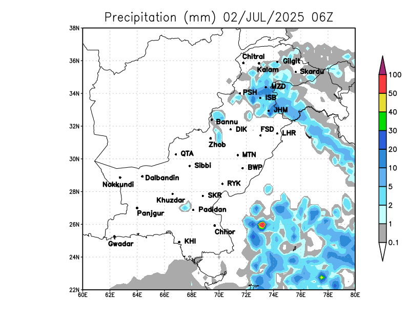 GFS 6 Hourly, Day 1, 0600