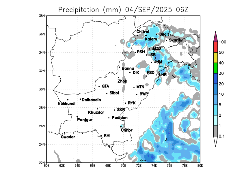 GFS 6 Hourly, Day 1, 0600