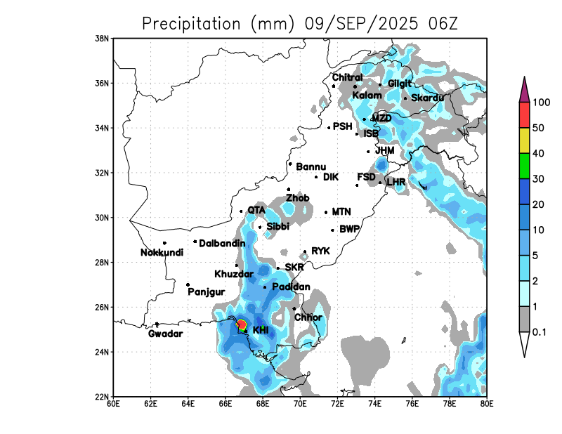 GFS 6 Hourly, Day 1, 0600