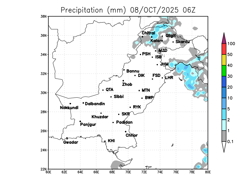 GFS 6 Hourly, Day 1, 0600