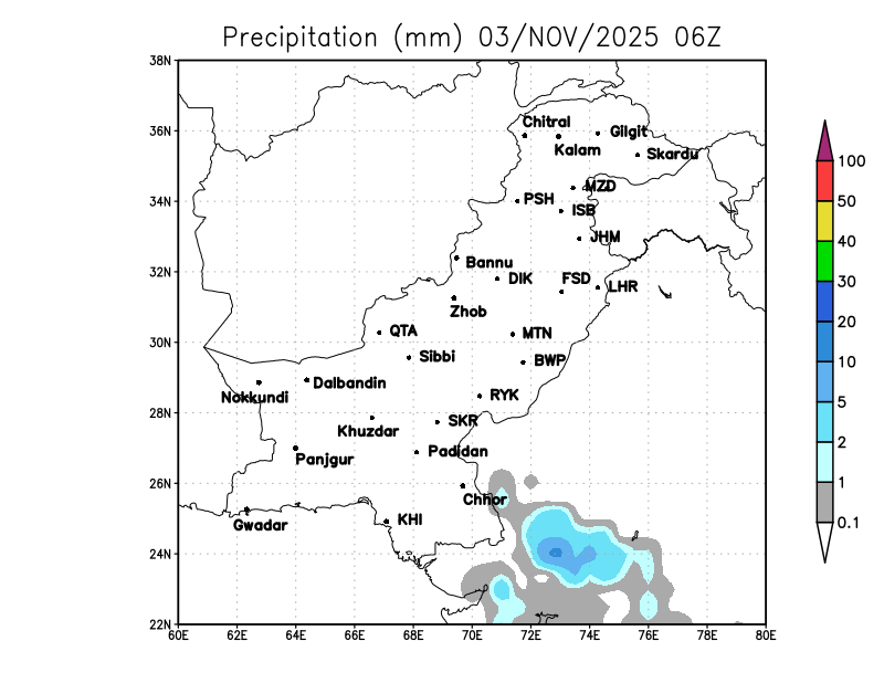 GFS 6 Hourly, Day 1, 0600