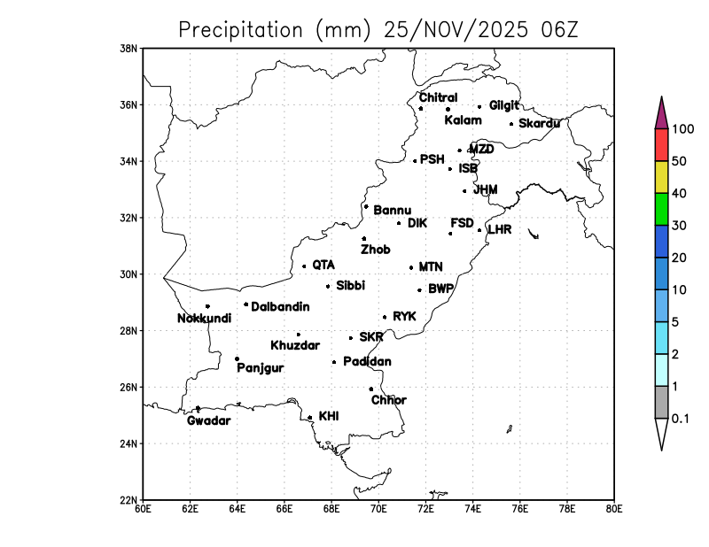 GFS 6 Hourly, Day 1, 0600