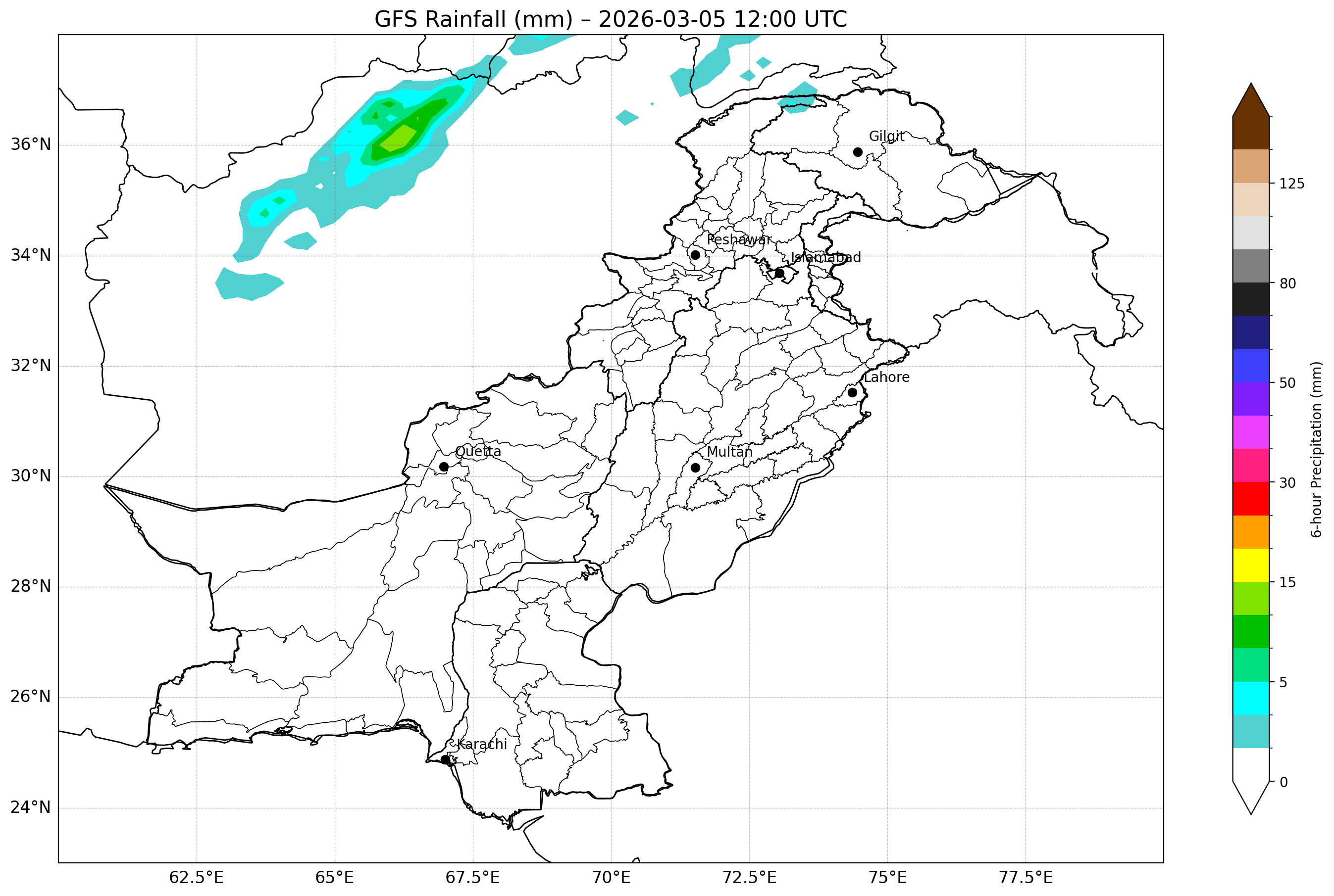 GFS 6 Hourly, Day 1, 0600