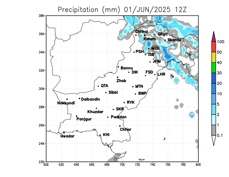 GFS 6 Hourly, Day 1, 1200