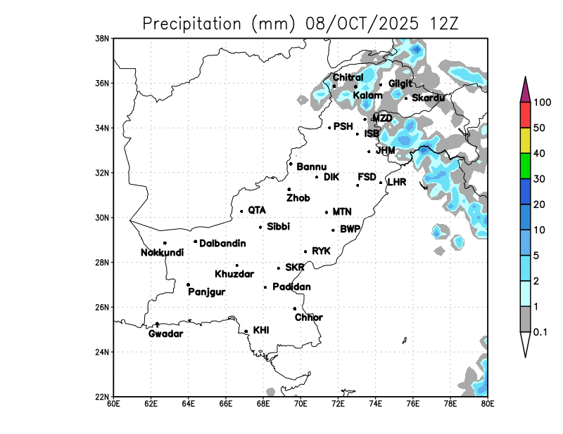 GFS 6 Hourly, Day 1, 1200