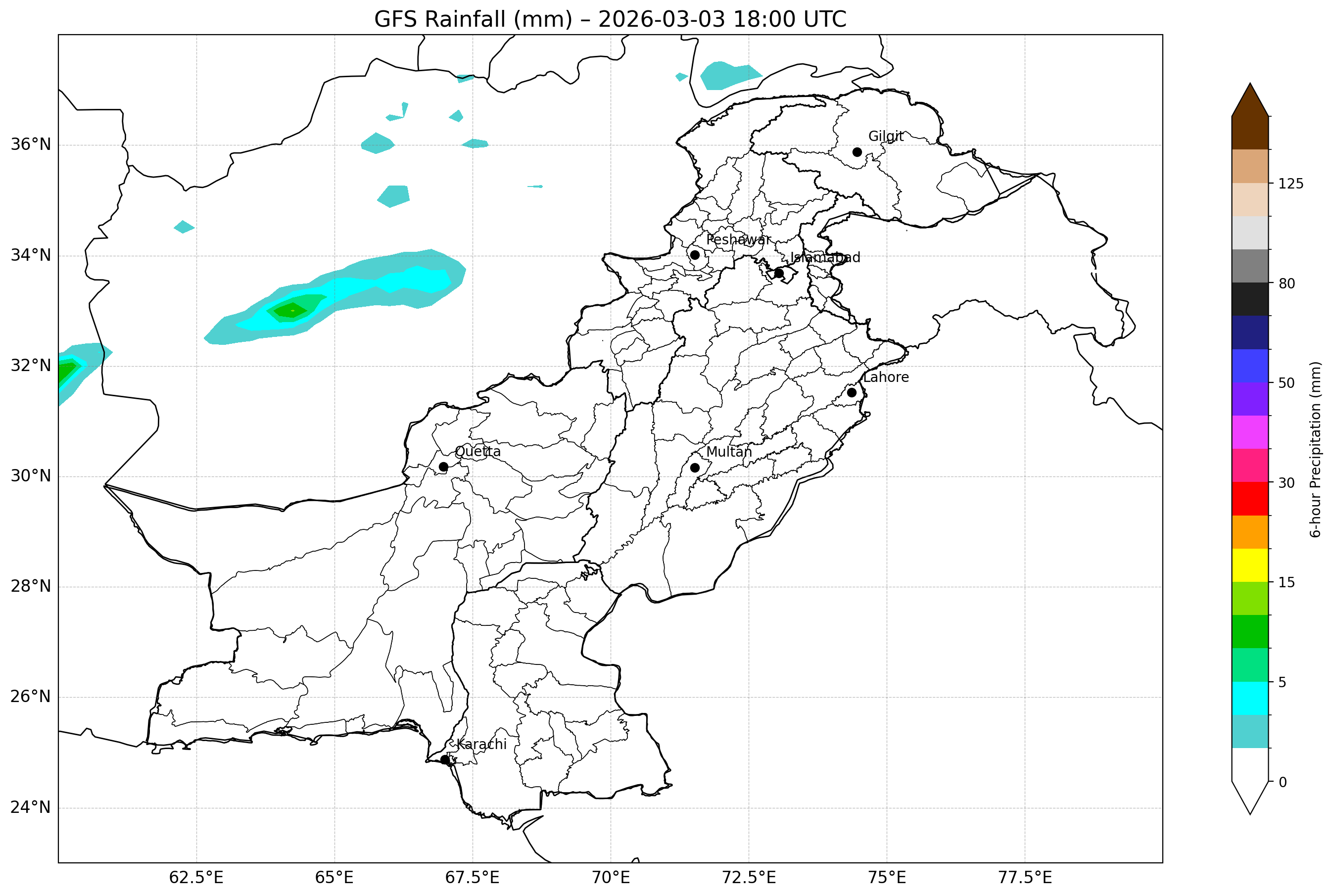 GFS 6 Hourly, Day 1, 1200