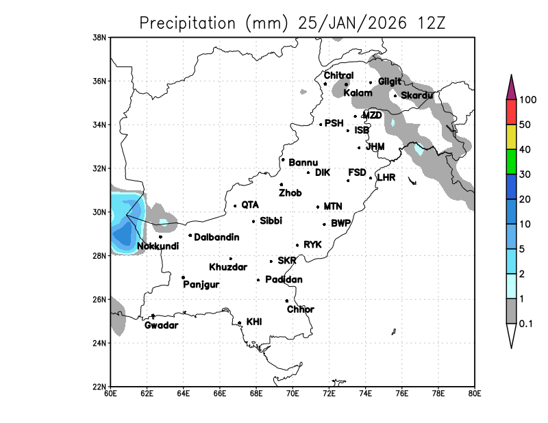 GFS 6 Hourly, Day 1, 1200