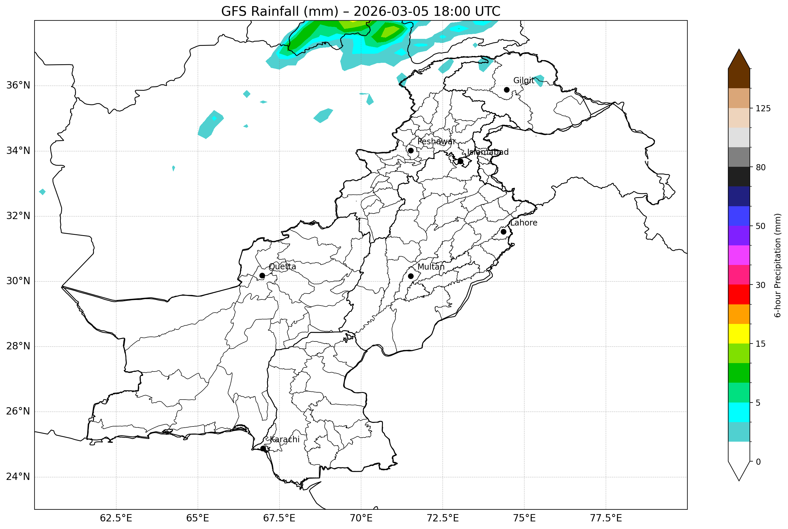 GFS 6 Hourly, Day 1, 1200