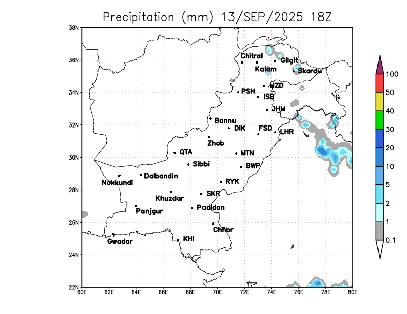 GFS 6 Hourly, Day 1, 1800