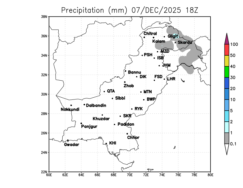 GFS 6 Hourly, Day 1, 1800