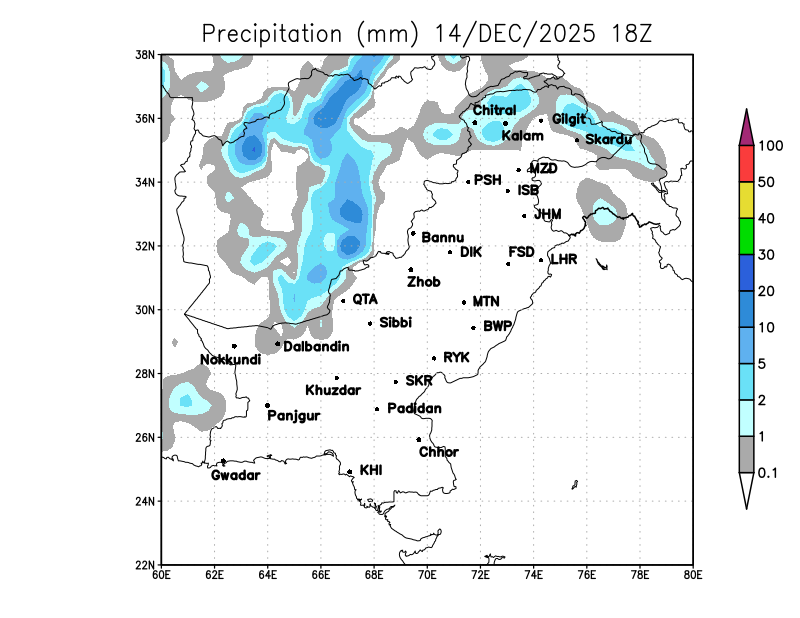 GFS 6 Hourly, Day 1, 1800