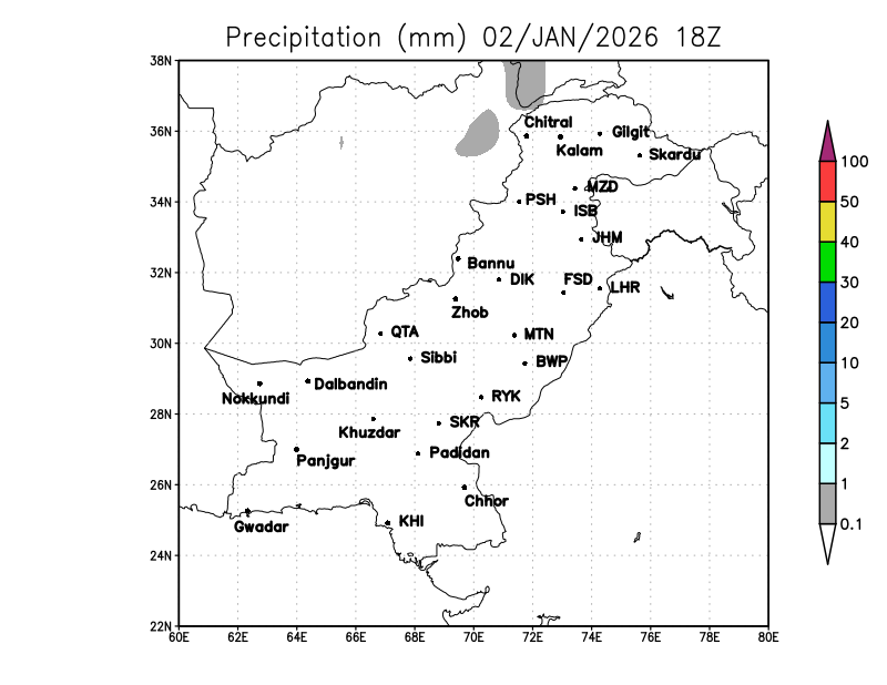 GFS 6 Hourly, Day 1, 1800