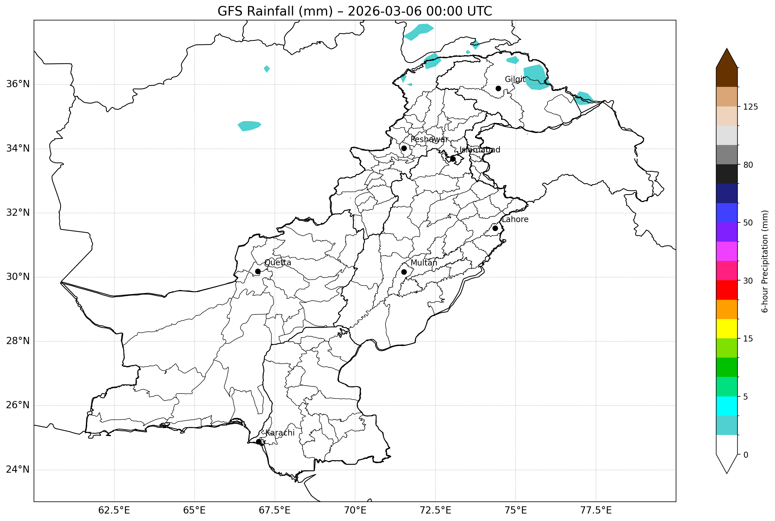 GFS 6 Hourly, Day 1, 1800