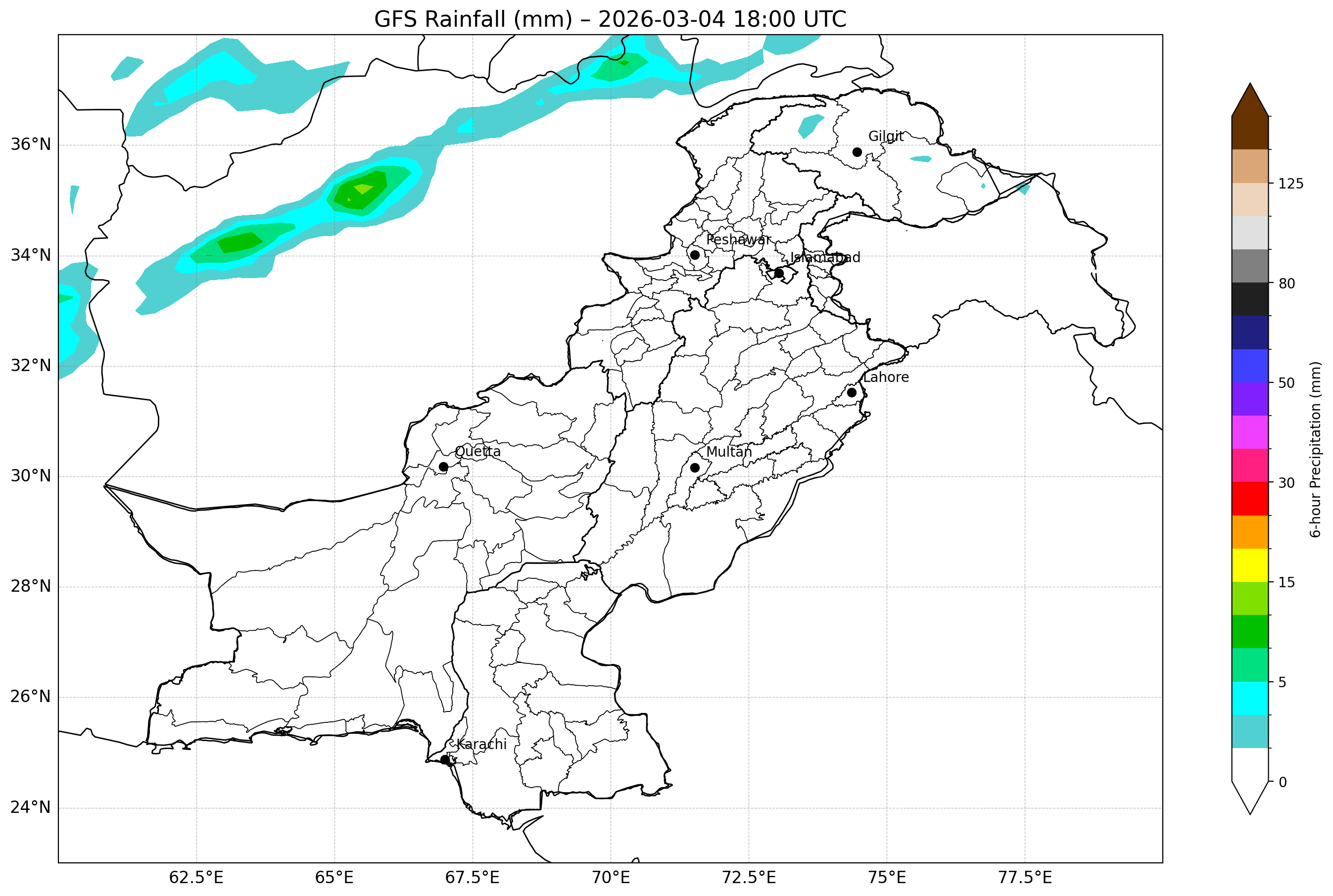 GFS 6 Hourly, Day 2, 1200