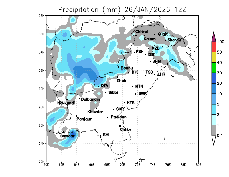 GFS 6 Hourly, Day 2, 1200