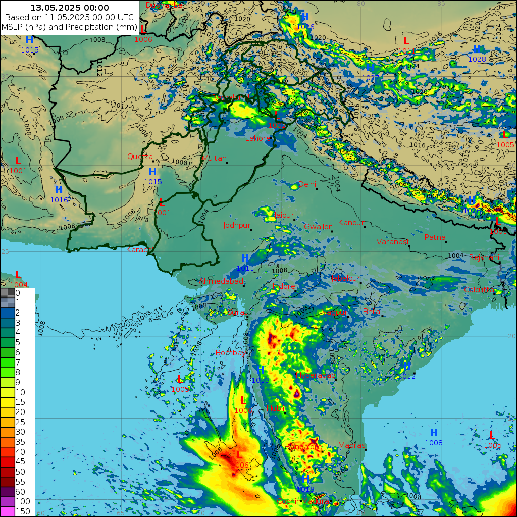WRF 24 Hourly, Day 2