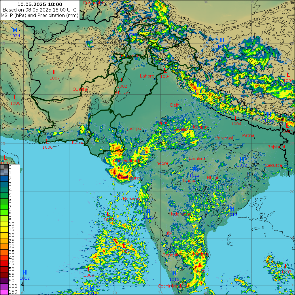 WRF 24 Hourly, Day 2