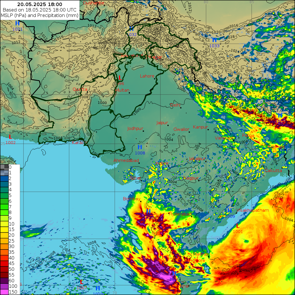 WRF 24 Hourly, Day 2