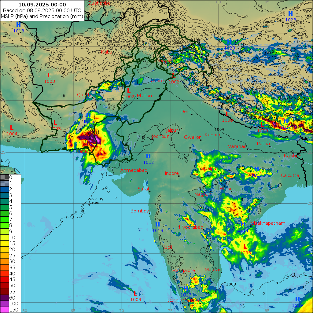 WRF 24 Hourly, Day 2