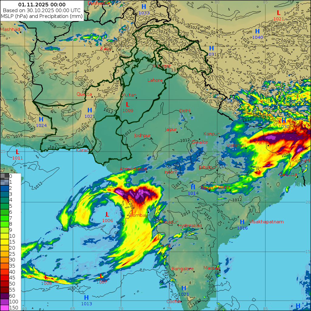 WRF 24 Hourly, Day 2