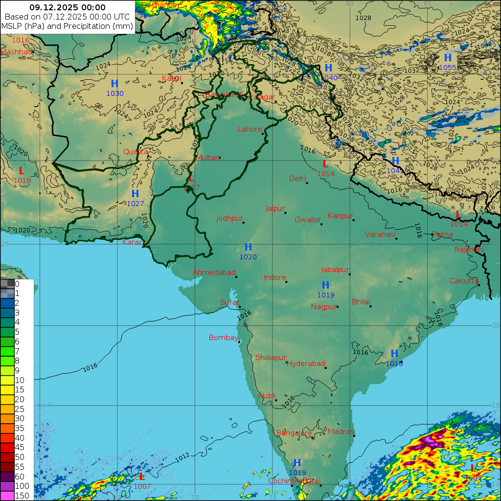 WRF 24 Hourly, Day 2